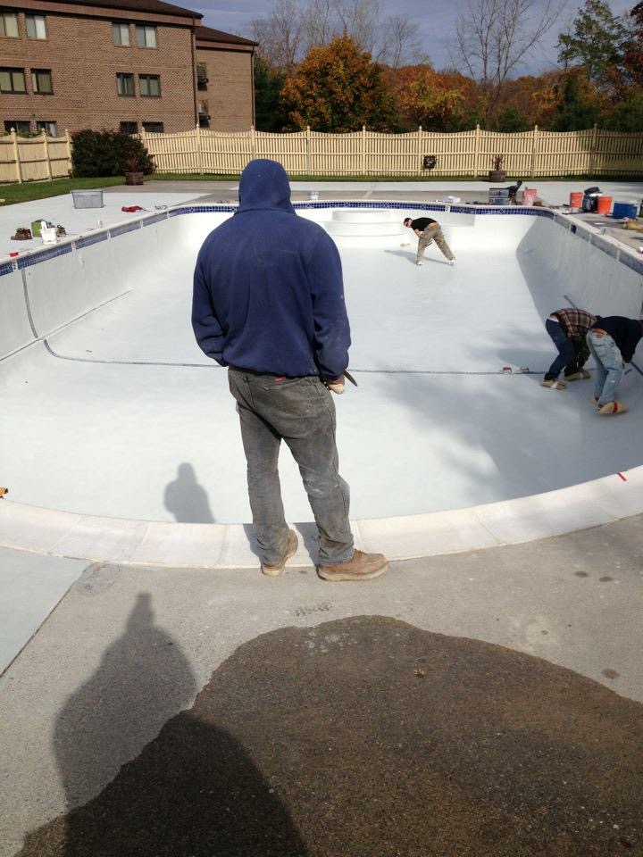 Pool Plaster Installation