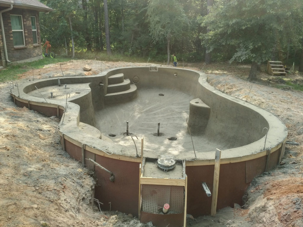 Gunite pools